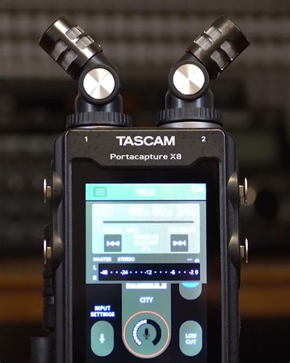 Let’s see just how easy field recording can be with the Portacapture X8.