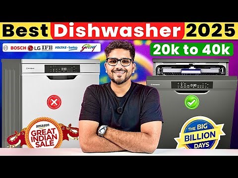 Best Dishwashers 2025 | Best Dishwasher for Indian Kitchen | Dishwasher Buying Guide |