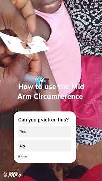 How To Use The Mid Upper Arm Circumference (MUAC) #communityhealth