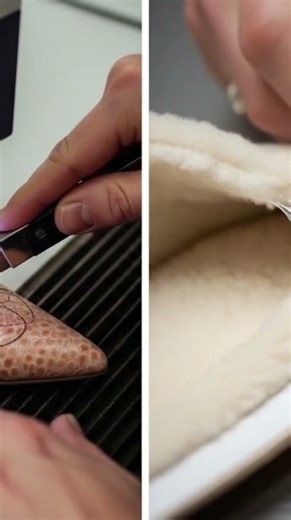 Satisfying 🐍: Making a $10,000 Snake Skin Wallet (ASMR)