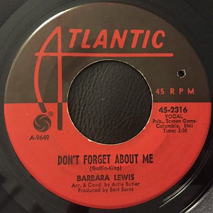 Barbara Lewis - Don't Forget About Me / It's Magic