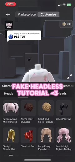 Replying to @☆です★ Fake Headless Tutorial #roblox #fakeheadless #fakeheadlesstutorial #fakeheadlesstut #robloxheadless #headlessroblox #headlesshorseman #cheapheadless #headlesshack #fakeheadlessroblox #robloxfakeheadless #fakeheadlesstut #newfakeheadless #tutorial #robloxforyoupage #dontflop #robloxtutorial #robloxfyp