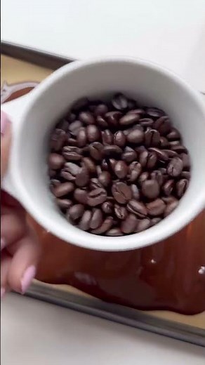 chocolate coffee bean bark ☕️