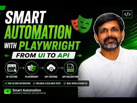 🚀 Smart Automation with Playwright | From UI to API