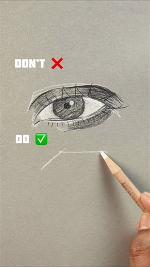Try this do vs don’t method 🤟🏻 #artwork #pencildrawing #artist | Vkartbox