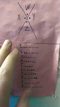 Grainy and off-putting Morse code and Pigpen Tutorial 🐷🤺