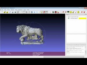 Arc3D and MeshLab: Part Two