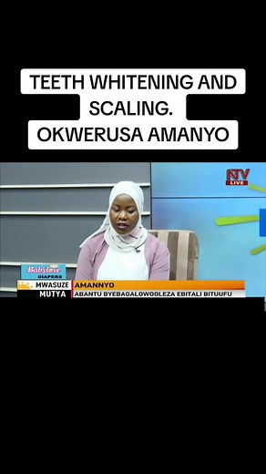 When do you do teeth Whitening and Scaling? Dr. Benon answers. #followers #ugandanstiktok #Viral #dental #fyp #fy