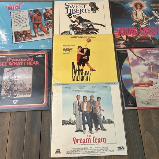 Vintage 1980s Lot of 7 Laserdisc Video Movies Action Comedy Funny Fun - Etsy UK