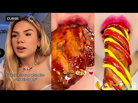 💎Play Storytelling Eating FunnyMoments💎ASMR Eating | POV @Bailey Spinn Tiktok Compilations Part 49