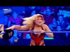 LayCool vs Beth Phoenix & Kelly Kelly - WWE SmackDown 2010 (HD)