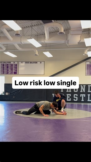 Alec Viduya on Instagram: "💥LOW RISK LOW SINGLE to add to your tool box 💥 Against good wrestlers, you don’t want to risk giving up a reshot, and this low single does just that! Pay attention to the DETAILS, and you will be able to takedown anyone with this leg attack #wrestling #coaching #coach #officer #getbettereveryday #dominate #retired #wrestlingcoach #technique #wrestle"