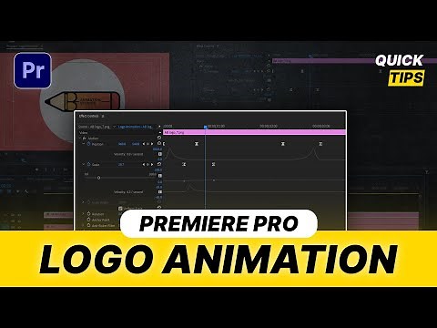 How to Make SMOOTH LOGO Animation (Premiere Pro Tutorial)