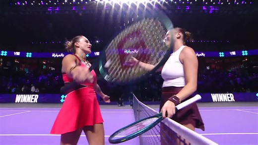 Watch the Match Highlights from Aryna Sabalenka vs. Amanda Anisimova! #WTAFinalsRiyadh | WTA