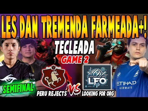 PERU REJECTS vs LOOKING FOR ORG [GAME 2] BO3 - SEMIFINAL "PARKER vs MATTHEW" - DREAMLEAGUE 28 DOTA 2