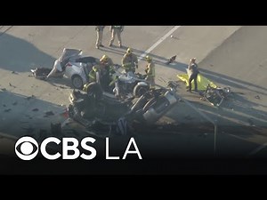 2 dead, 3 hospitalized with major injuries after crash on 23 Freeway in Ventura County