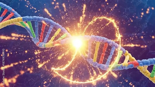 Detailed Visualization of DNA Structure and Helix Composition for Biological Research and Education