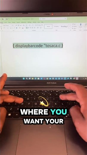 Generate QR CODE with Microsoft Word