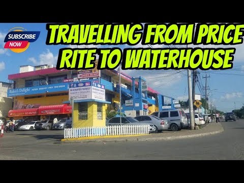 Driving From Price Rite To Waterhouse St Andrew