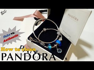 HOW TO CLEAN PANDORA JEWELRY || DIFFERENCE BETWEEN FAKE & AUTHENTIC PANDORA ITEMS | TAGALOG TUTORIAL