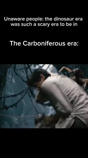 Yall know damn well the mesozoic was a friendly playground compared to the The Carboniferous era: #CapCut #insect #insects #bug #bugs #dinosaur #dinosaurs #dinosaurmeme #dinosaurmemes #creepymemes #nightmarefuel #kingkong #nope #hellnah #hellnaw #helltothenaw #creepy #creepycrawlies #prehistoric #prehistoricmemes #carboniferous #carboniferousperiod #giantbugs #giantinsect #fyp #fypシ #fypage #foryou #foryoupage #4u