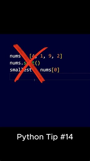 Python tip for beginners | Stop finding Min/Max WRONG in Python
