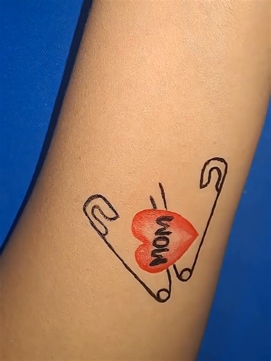 Creative Pen Tattoo Ideas for Moms