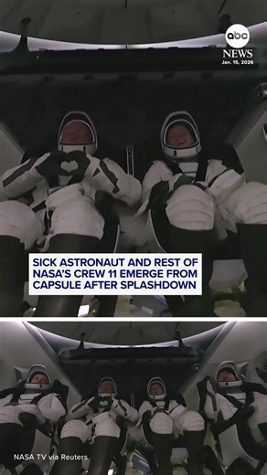 NASA Astronauts Return from SpaceX Capsule Splashdown