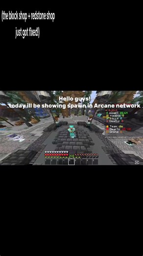 Join us!! ip and discord in bio #minecraft #arcanenetwork #fyp #smp