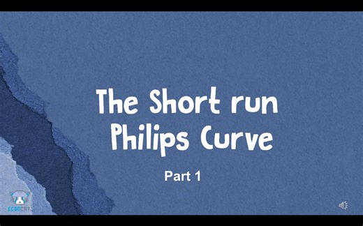 【AP宏观经济】The SR Philips curve -1