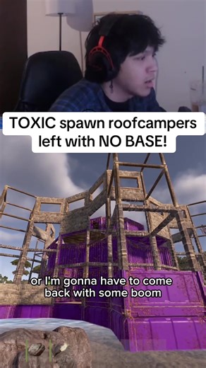 They thought they could roofcamp spawn beach on my server 😈. @Kcin THE HERO!! Link in bio!!! #rusttok #rustpc #rustconsoleedition #rustgame #fyp