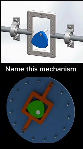 Reuleaux Triangle Mechanism | Constant Width Cam Slider | Rotary to Linear Motion Converter #viral