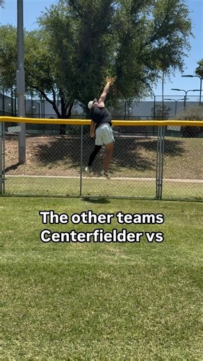 AIDEN McINTYRE | Baseball Content on Instagram: "I ❤️ Outfielders who catch the ball"