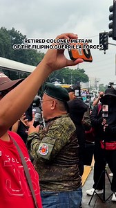 Retired Colonel Metran of the Filipino Guerrilla Forces. | Engr. berto