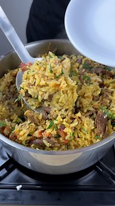 16K views · 187 reactions | Rice with flank steak, Perfect for the weekends!!! This Recipe will save your Lunch/Dinner! | Top Recipes | Facebook