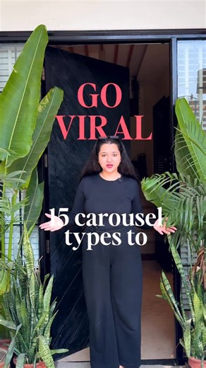 Sukhmehar | Social Media Management | Content Marketing on Instagram: "Comment “CAROUSEL” and I’ll send you a free guide with all these carousel examples + direct links straight to your inbox! 💌 Save this post and try these ideas for your next carousel. They are designed to go viral in 2025 📈 Follow @mehar.labana to learn how to grow your Instagram with content that actually works 💣 [carousel examples, viral carousel ideas, trending carousels 2025, instagram growth tips, content ideas for ins