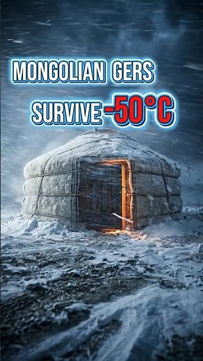 How Mongolian Gers Survive 50°C Winters