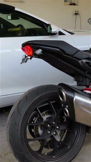 Honda CB1000R Racefit Exhaust Upgrade: Hear the Sound Difference! #shorts