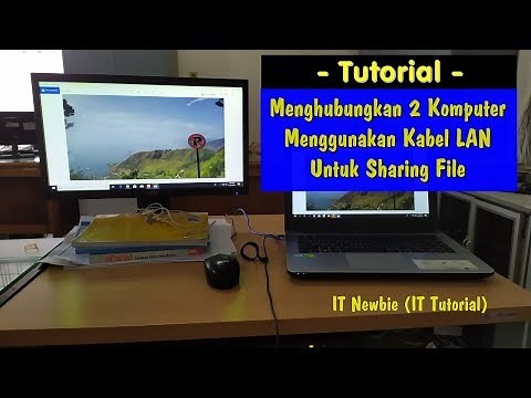 Cara Menghubungkan 2 Komputer menggunakan Kabel LAN untuk Sharing File