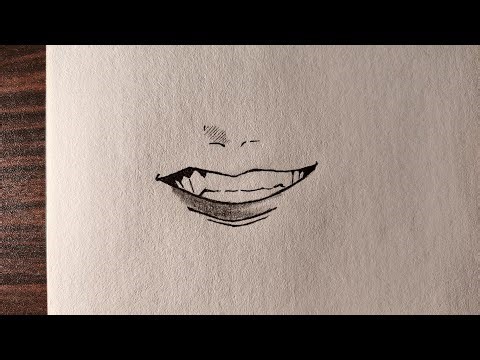 How to draw lips for beginner | easy step by step