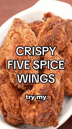 Crispy Five Spice Wings Recipe | Easy & Flavorful Chicken Wings