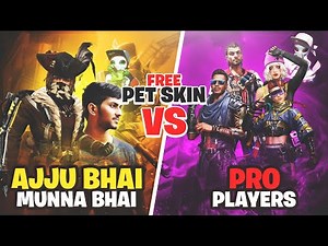 AJJUBHAI AND MUNNABHAI VS WORLD BEST PRO PLAYER CLASH SQUAD BATTLE GAMEPLAY | GARENA FREE FIRE