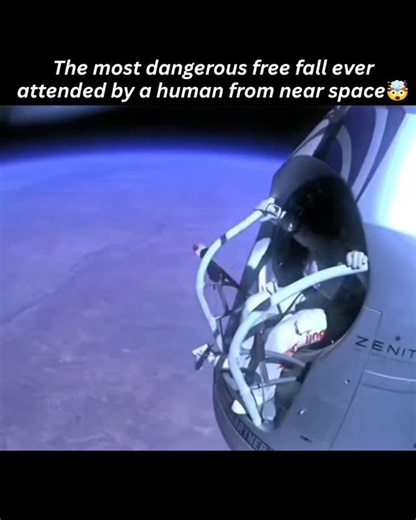 욘전밀런 on Instagram: "Felix Baumgartner is an Austrian skydiver and BASE jumper renowned for his record-breaking freefall jump from the stratosphere. On October 14, 2012, he ascended to an altitude of approximately 39 kilometers (about 24 miles) above Earth in a helium balloon, wearing a specially designed pressure suit to withstand the harsh conditions of near-space. Upon reaching the desired height, Baumgartner leapt from the capsule, achieving a freefall that broke the sound barrier, making him