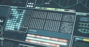Data analysis monitor screen dna sequencing digital spectrum laboratory examination using binary statistics