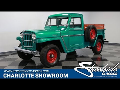 1960 Willys Pickup 4X4 for sale | 7598-CHA