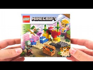 LEGO Minecraft Set 21164 / Das Korallenriff / Review deutsch