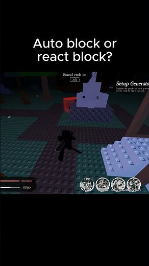 Auto block or react block? #roblox #forsaken #autoblock #exploiting #hacker