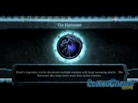 Darksiders: code to unlock Harvester Weapon