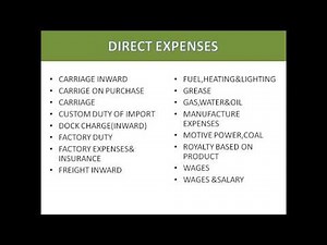 DIRECT EXPENSES OVERVIEW IN TALLY | Ledger group description tally | Learn Tally Erp9 Hindi