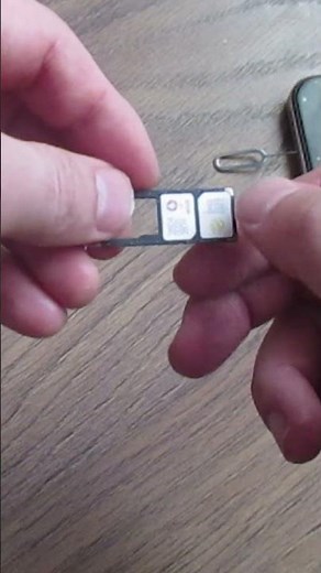 Как вставить 2 SIM-карты в Xiaomi Redmi #Shorts.